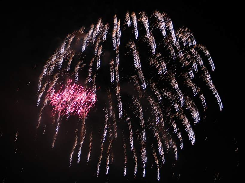 Feuerwerk zum fnften