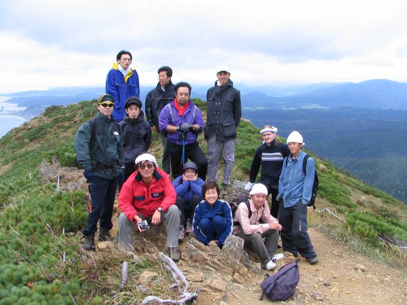 Gruppenfoto vom Mt.Apoi